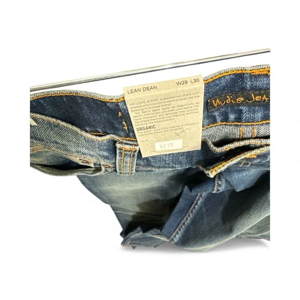 Nudie Jeans Dark Blue Slim Fit Denim